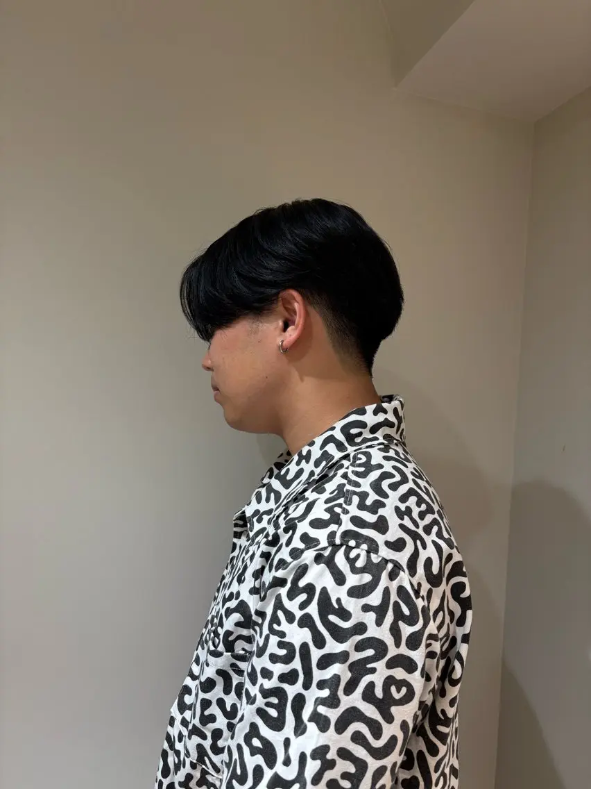 カラー メンズ 一箭 花音のヘアスタイル