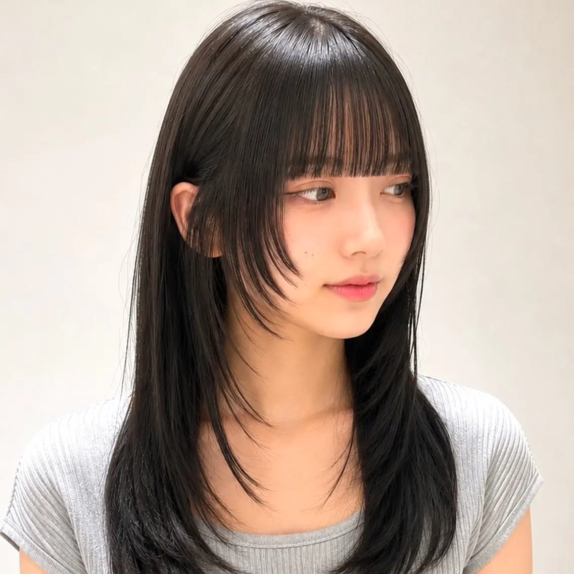 ロング カット ヘアカラー トリートメント STYLE 相模大野のヘアスタイル