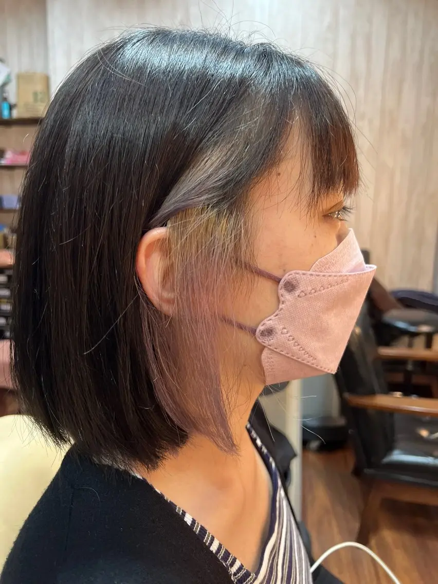 ショート ボブ M.Fe's はるな 🖤メンズカット募集のヘアスタイル