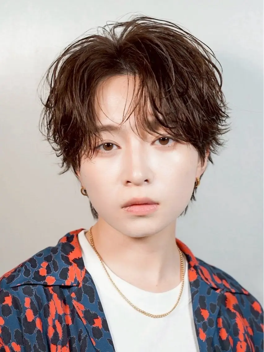 カラー メンズ メンズブリーチ ブリーチ ブラウンカラー カラーの達人🎨 メンズ特化/壮真のヘアスタイル