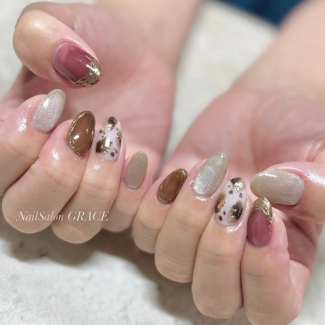 ネイル ハンドネイル Nail Salon GRACEのネイルデザイン