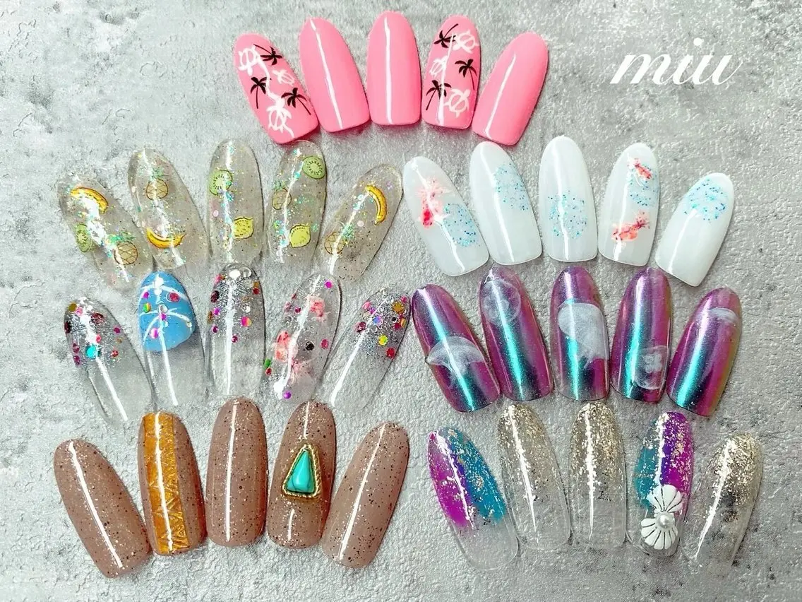 ネイル miunail Minamiのマツエク・マツパデザイン