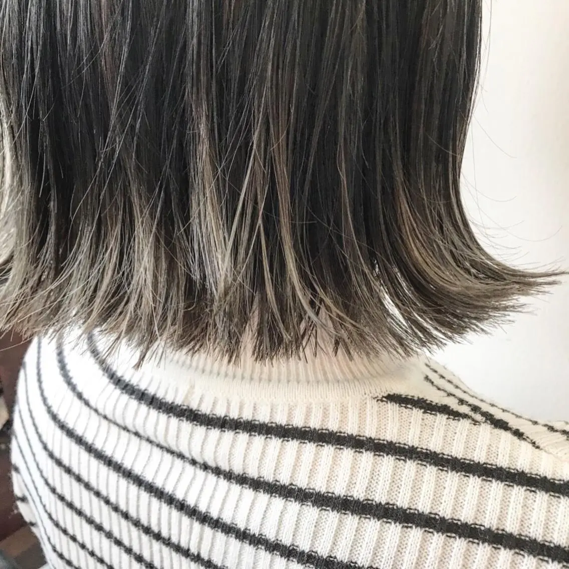 ミディアム カラー ヘアアレンジ カット ヘアカラー トリートメント 上新庄NO1髪質改善 See.店長深田強のヘアスタイル