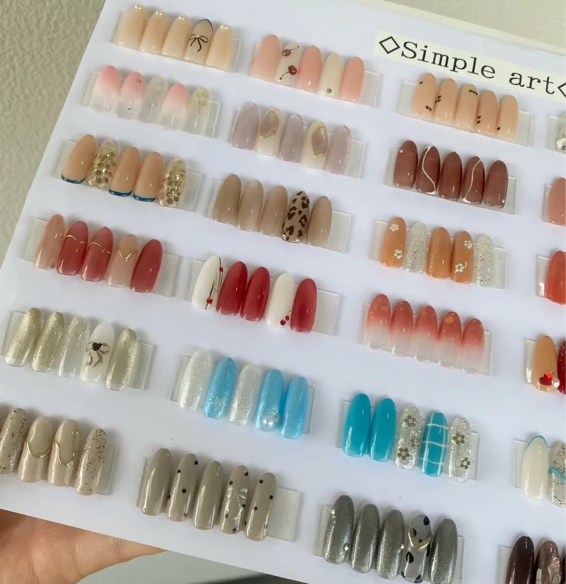 ネイル ハンドネイル nail salon アトリエBONOのネイルデザイン