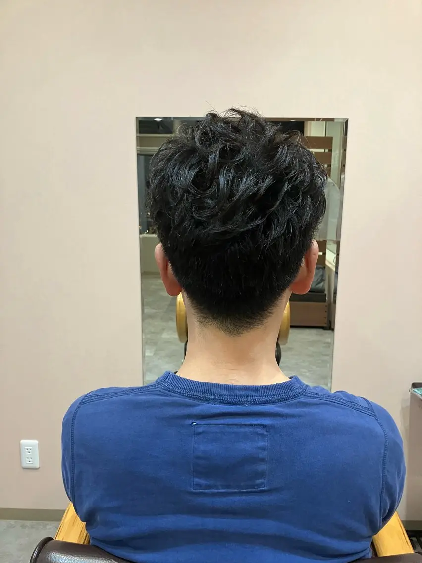 パーマ メンズ メンズパーマ 古宮 萌のヘアスタイル