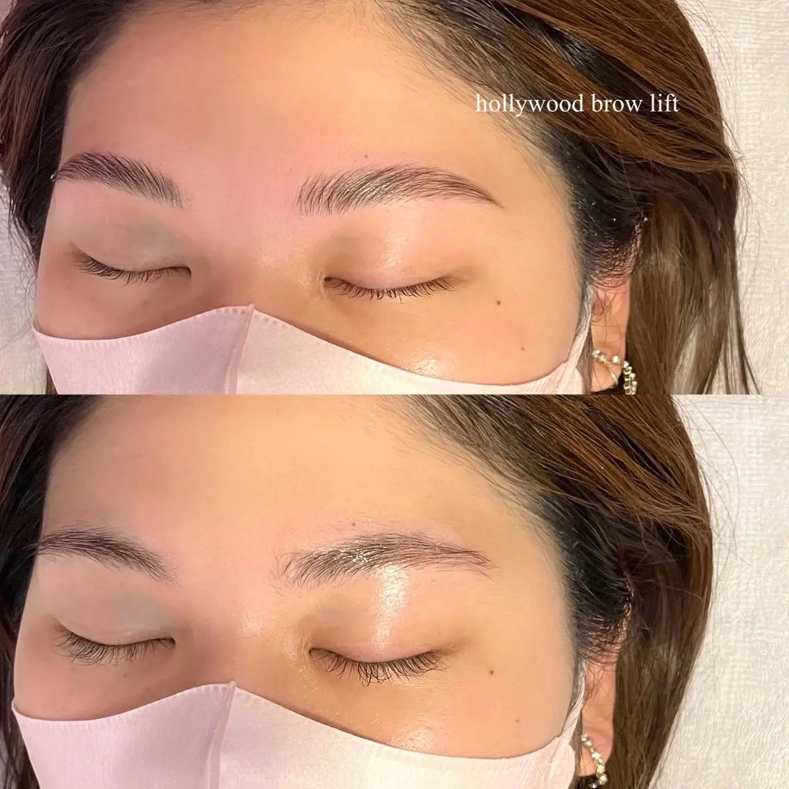 アイブロウ ハリウッドブロウリフト 吉祥寺kasumi 🌛eye/browのマツエク・マツパデザイン