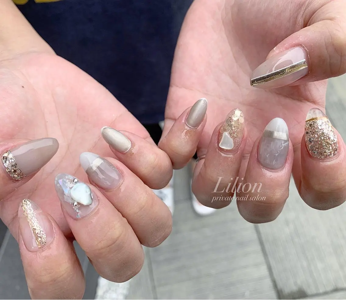 ネイル LiLion Nailのネイルデザイン