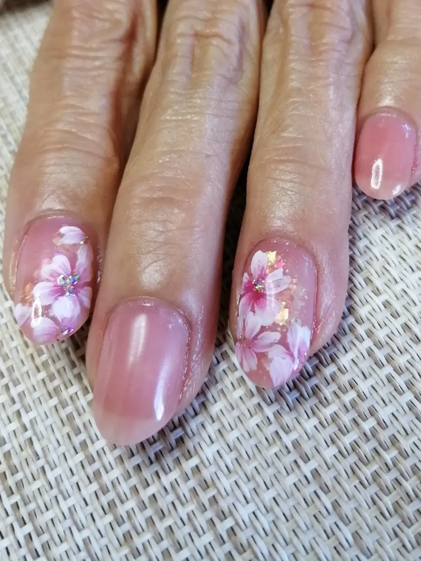 ネイル 春ネイル Nail Salon Orangeのネイルデザイン