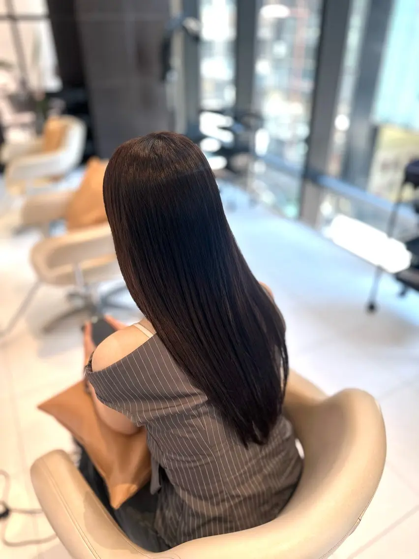 カラー 透明感カラー‎🤍 RIHOのヘアスタイル