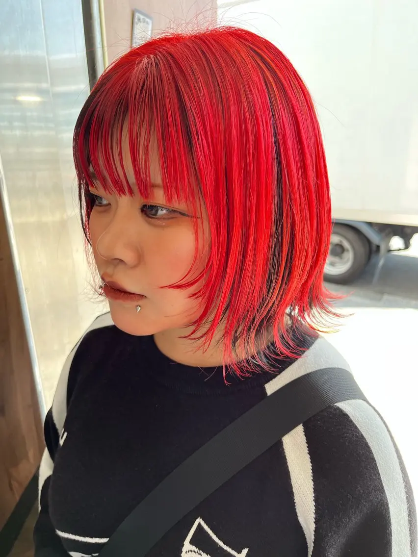 ショート カット ヘアカラー 【暗め透明感カラー】 【インナー】小島良太のヘアスタイル