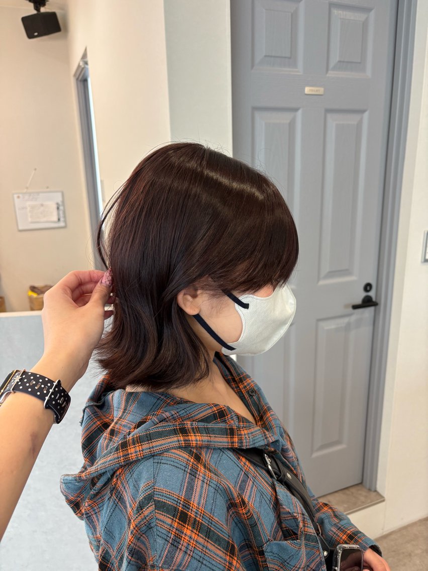 ミディアム HAZUKI/ SOYON土橋2号店のヘアスタイル