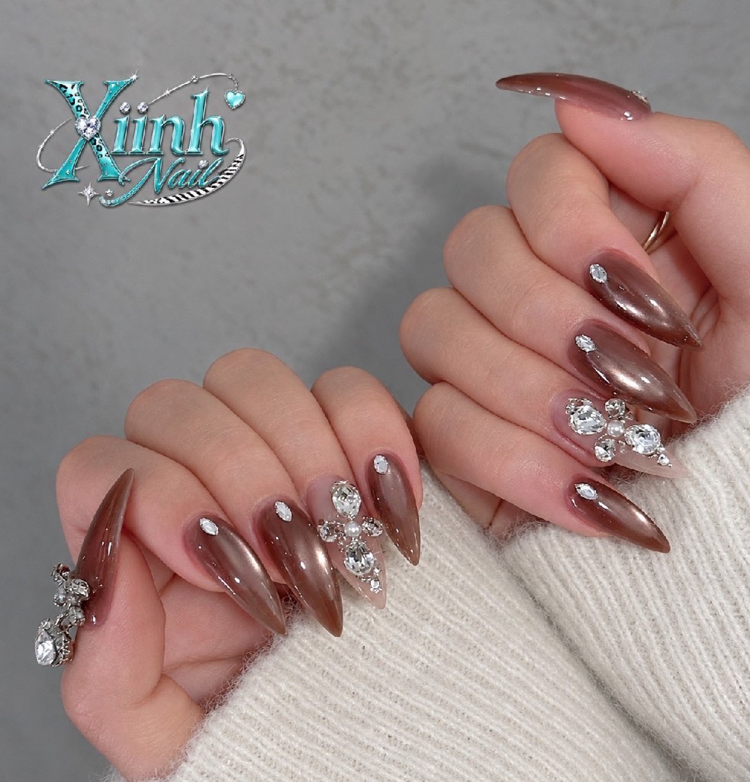 ネイル チークネイル 桜ネイル 長さ出し フットネイル ジェルネイル ハンドネイル XIINHNAIL 船橋店 馬詰ちゃんのネイルデザイン