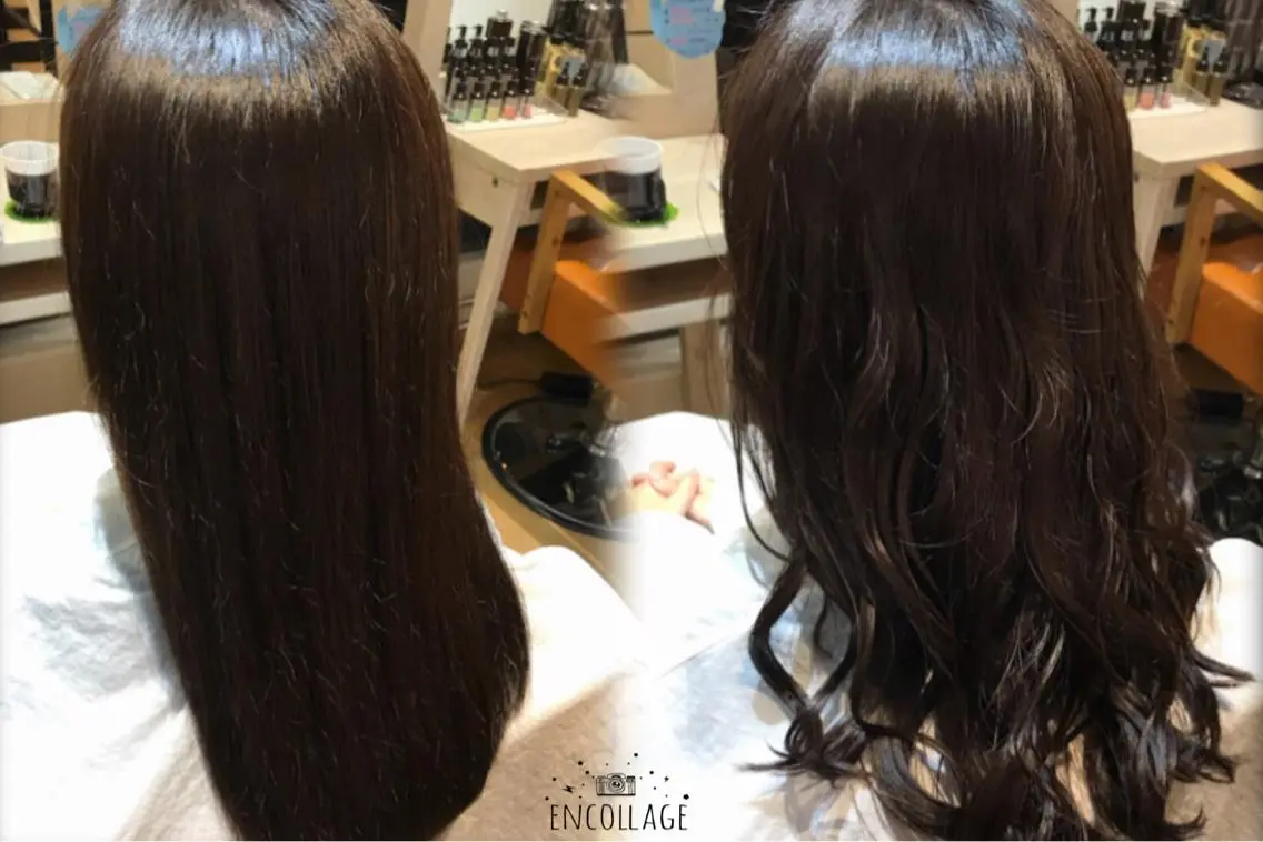 ロング カラー オーガニックカラー ☻BRAVE柏東口店 わたなべ りこ☻のヘアスタイル