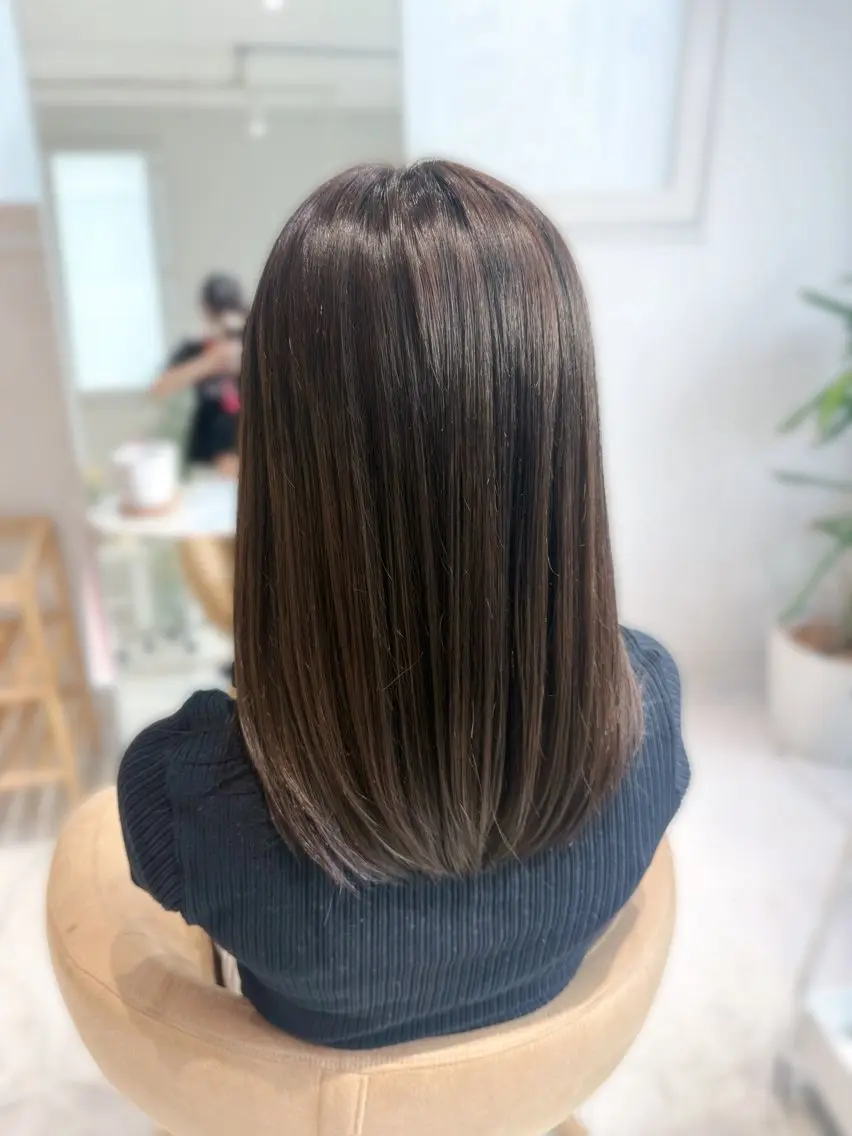 セミロング カラー 暖色/透明感カラー 🌷荘司まゆり🌷のヘアスタイル