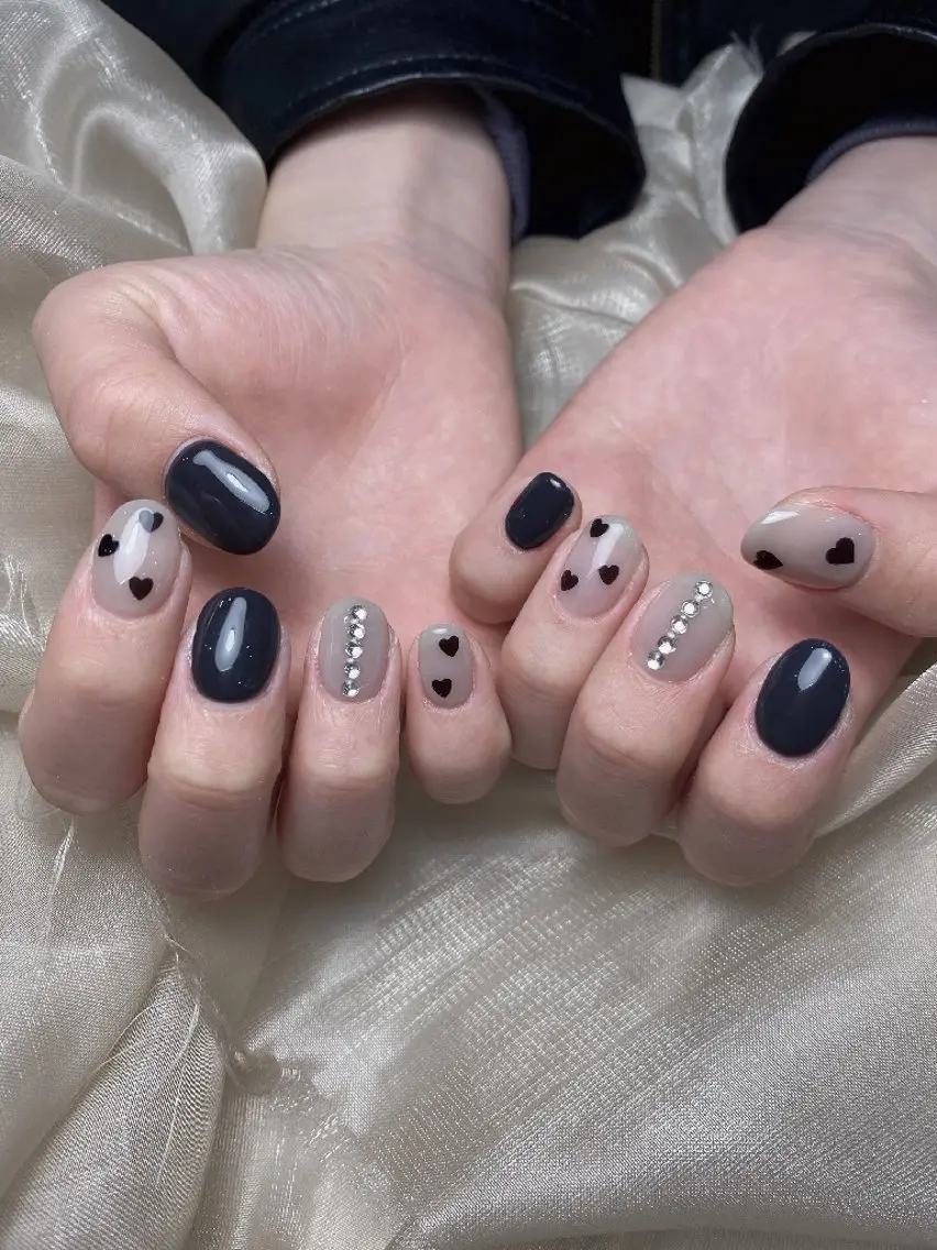 ネイル クリアネイル フラッシュネイル フットネイル フレンチネイル ジェルネイル ハンドネイル UM Nail Salonのネイルデザイン