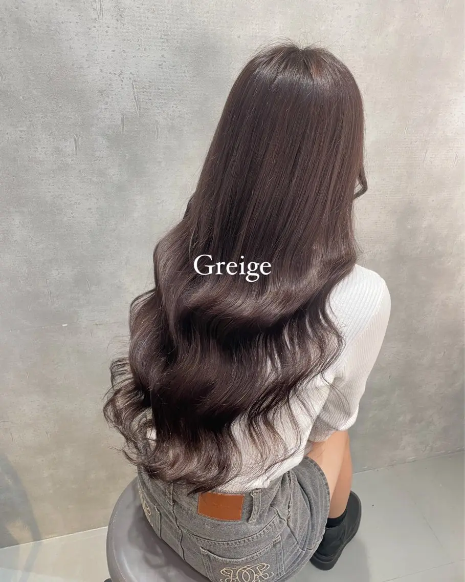 ロング カラー ダブルカラー ヘアカラー 💗ROSEL/ KUREA💗のヘアスタイル