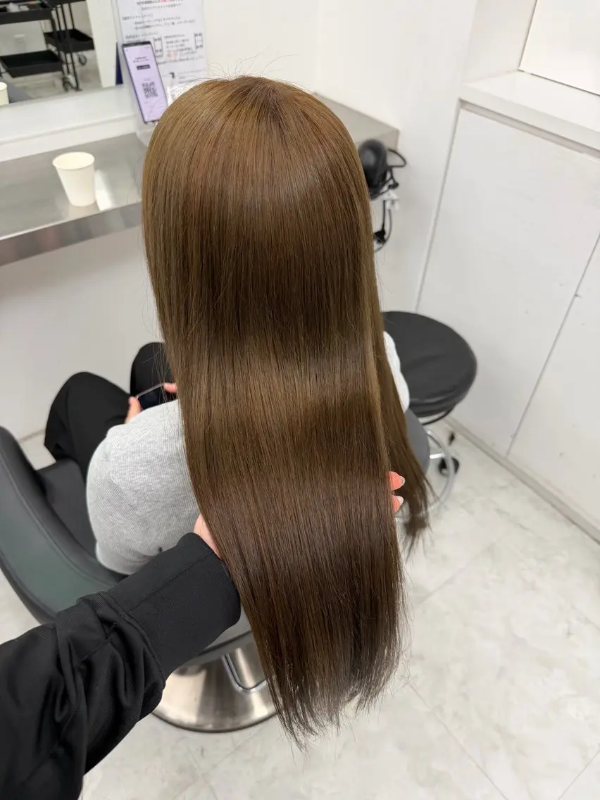 ロング カラー ヘアアレンジ ヘアカラー トリートメント 透明感カラー🎀艶髪 Anju/渋谷🎀のヘアスタイル
