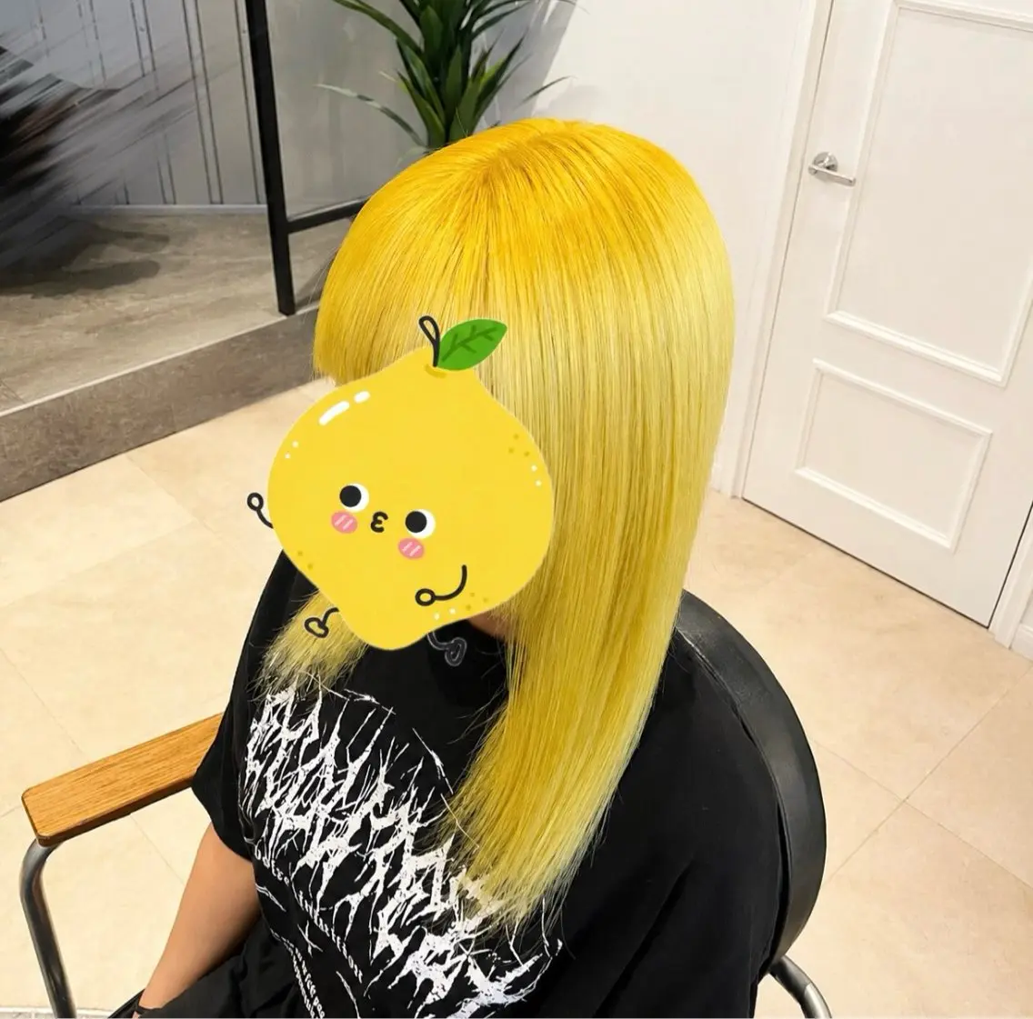 ミディアム カラー ブリーチ カット ヘアカラー トリートメント ブリーチ/推しカラー moe🐰🌷のヘアスタイル