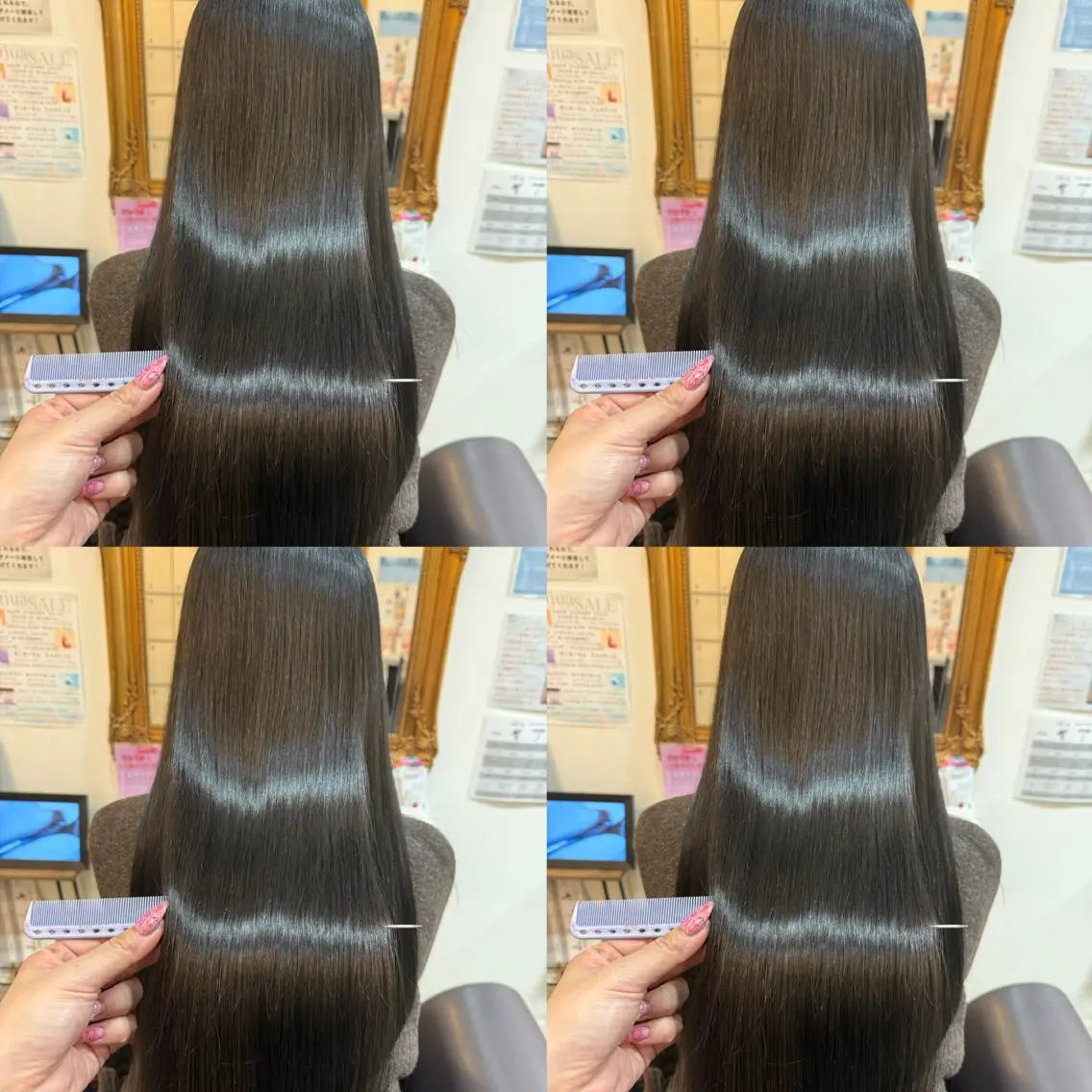 ロング カラー グレージュ オレンジ 錦糸町駅前サロン🎀 髪質改善千早のヘアスタイル