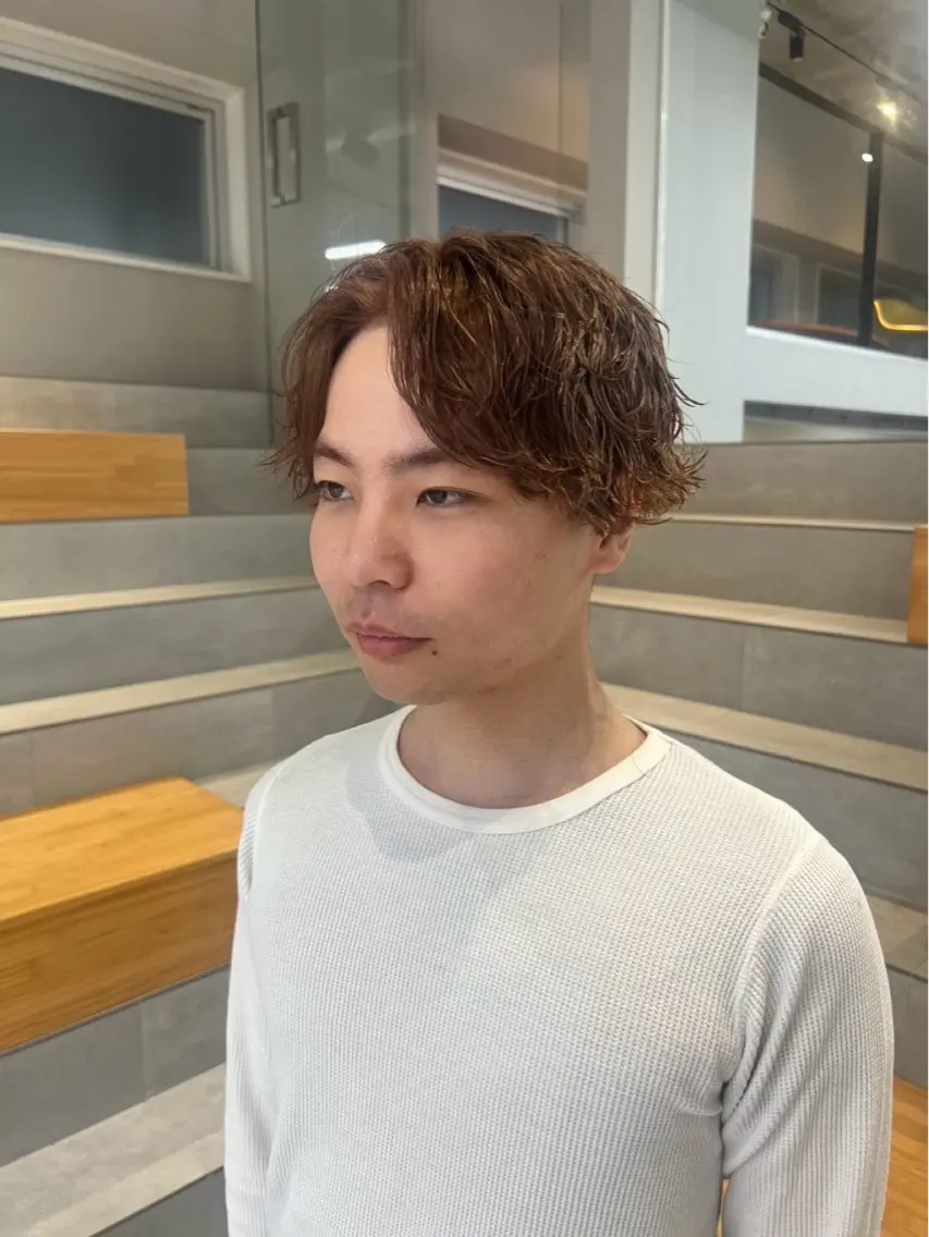 パーマ メンズ メンズパーマ カット パーマ 吉沢遣人/レイヤー /髪質改善のヘアスタイル