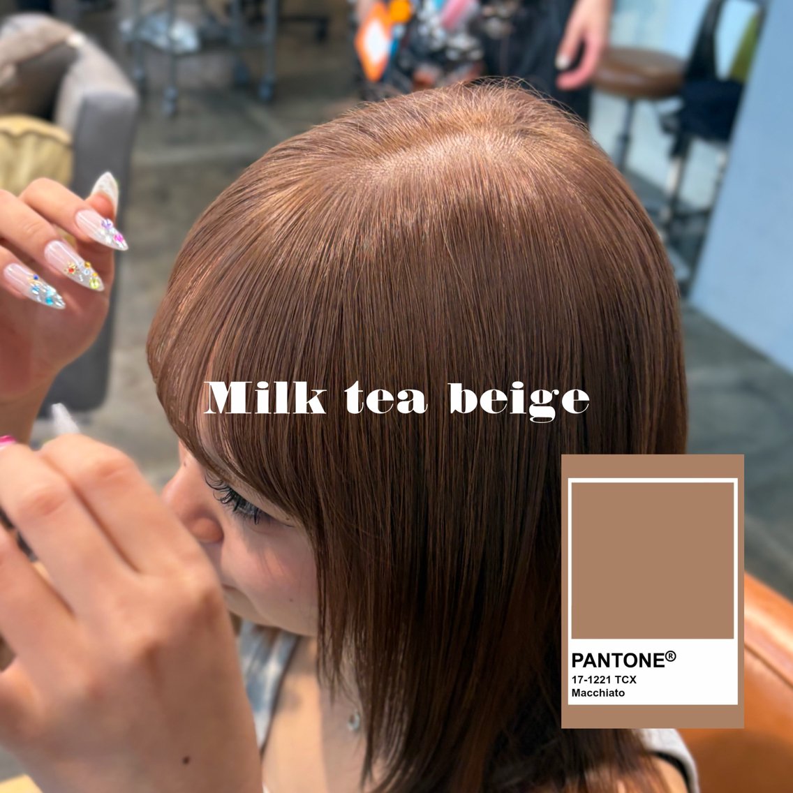 カラー ブリーチ 縮毛矯正 ヘアカラー marina ┆ブリーチ┆艶カラーのその他イメージ