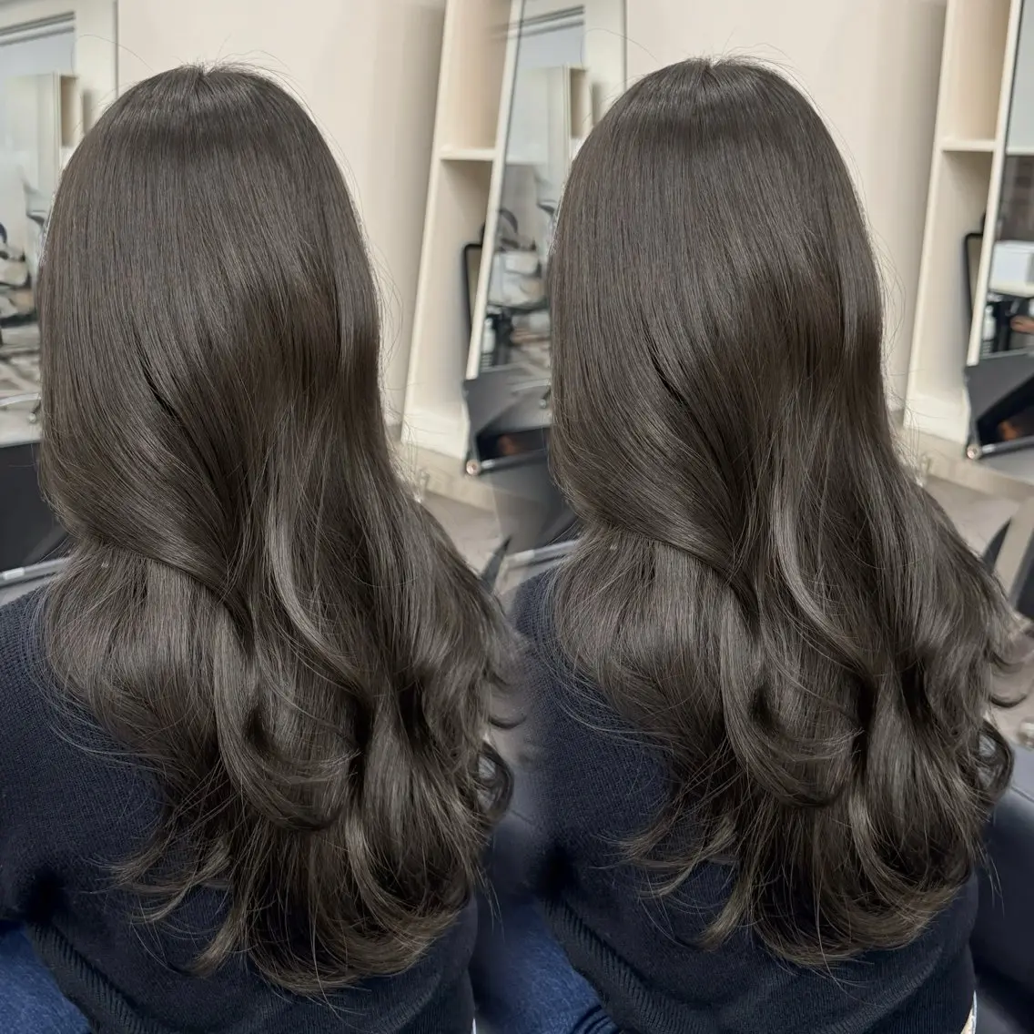 ロング ヘアカラー トリートメント 🎀ボブ特化🎀透明 カラー/艶髪あやなのヘアスタイル