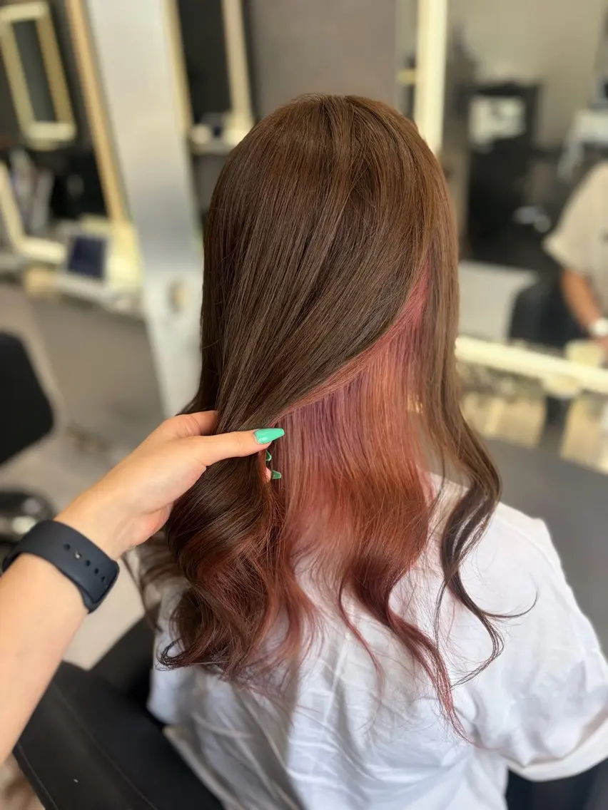 ロング ヘアカラー じゅり🍒 /CS栄のヘアスタイル
