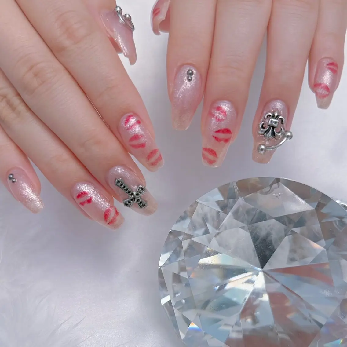 ネイル Romymoon nail帆南☾ ໋のネイルデザイン