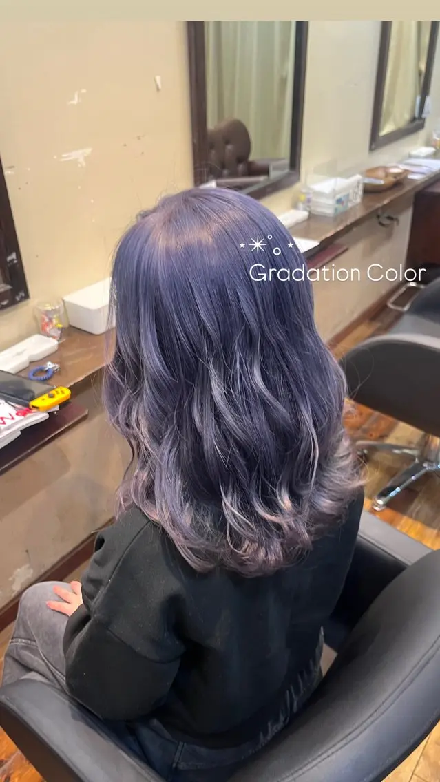 カラー グラデーションカラー ヘアカラー トリートメント れな /本郷三丁目のヘアスタイル