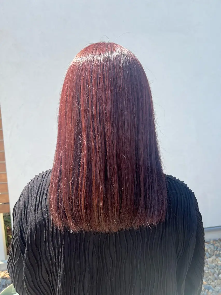 カラー 清水 美空のヘアスタイル