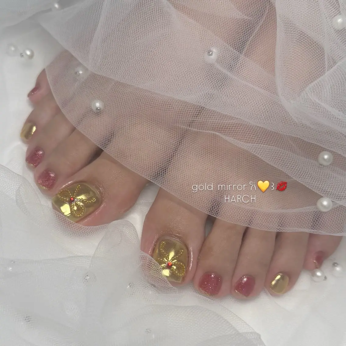ネイル フットネイル H nailのネイルデザイン
