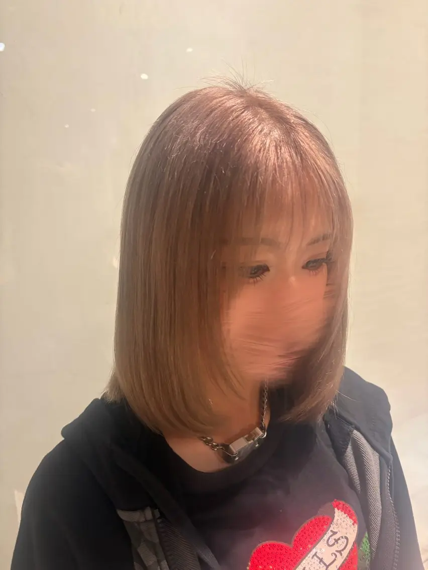 ミディアム KANNA🍀.* NEWTONのヘアスタイル