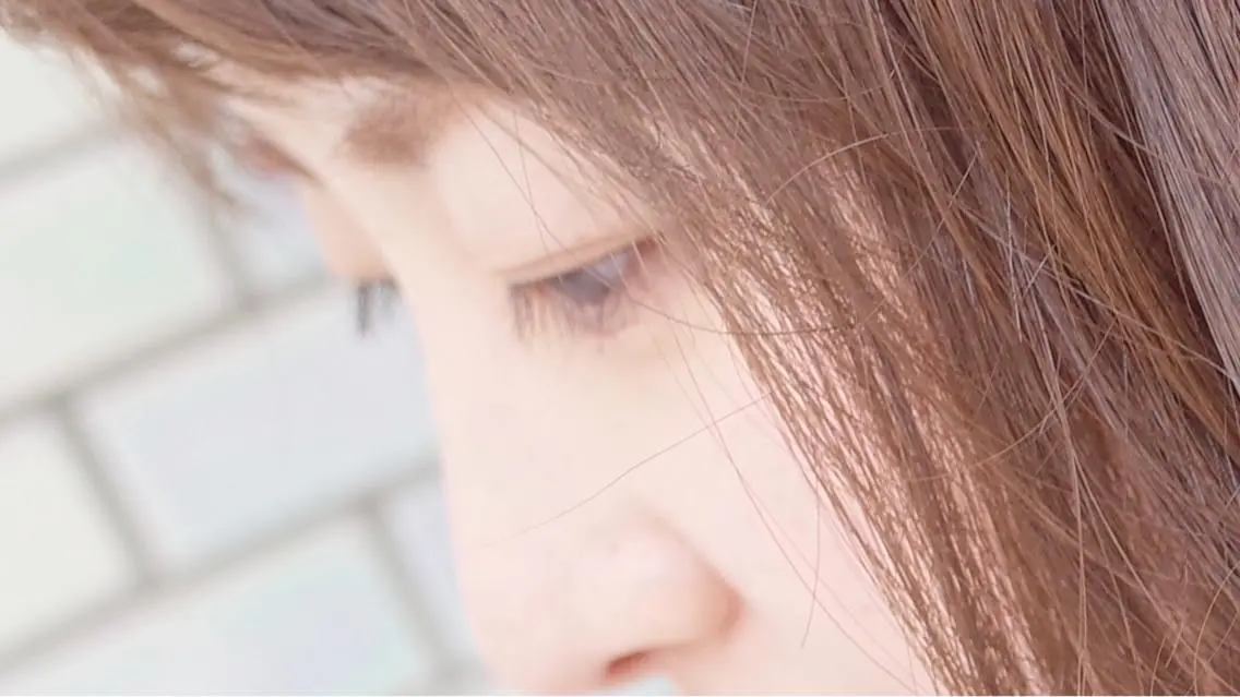 セミロング カラー 当日予約🆗✂︎ ウエモト タクのヘアスタイル