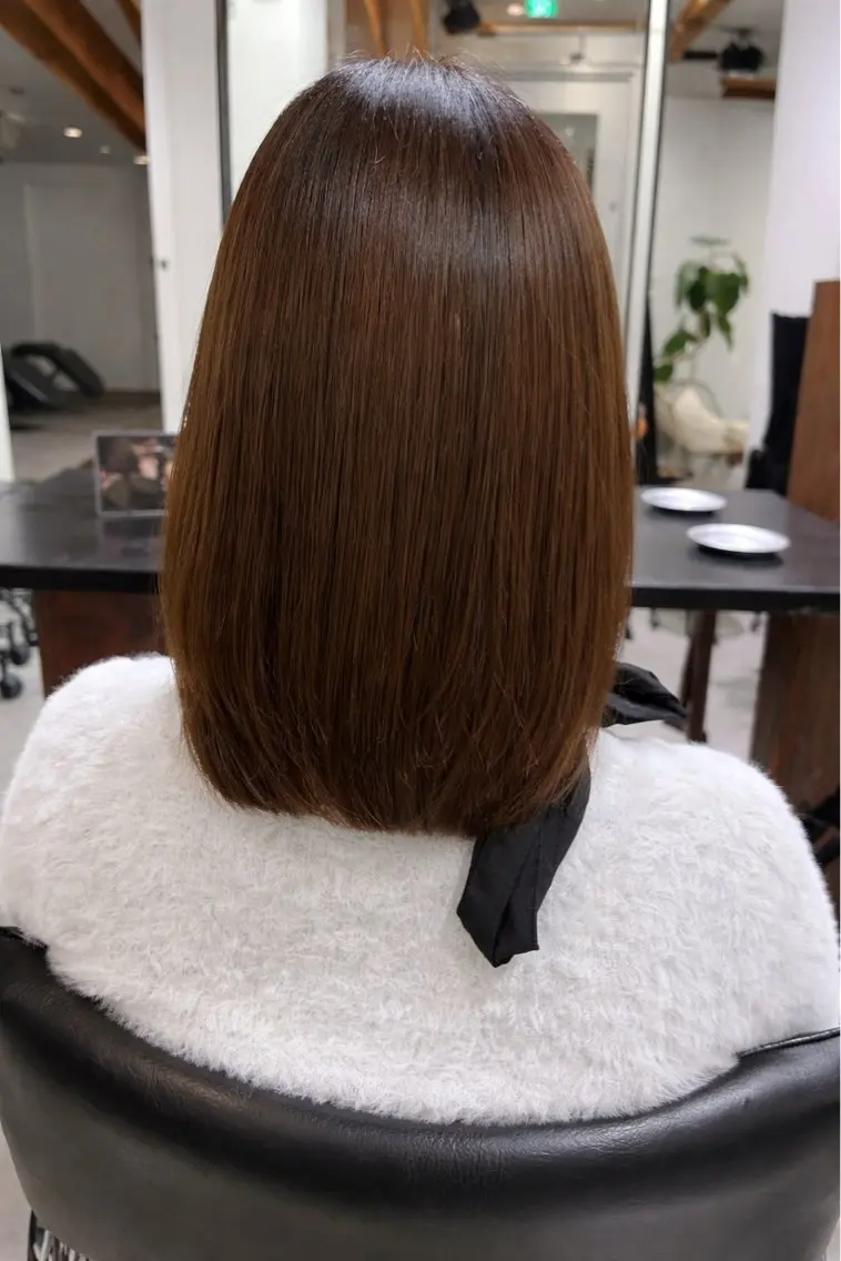ミディアム レディースカット/ ヒグレアキコのヘアスタイル