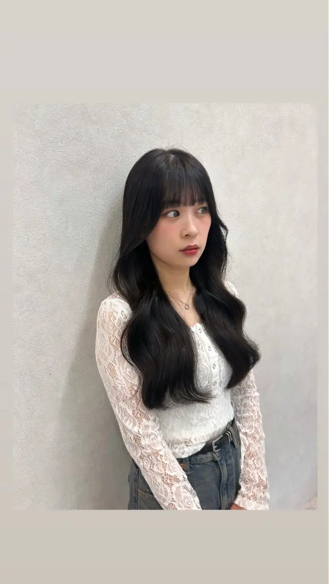 ロング カット トリートメント 永井 亮のヘアスタイル