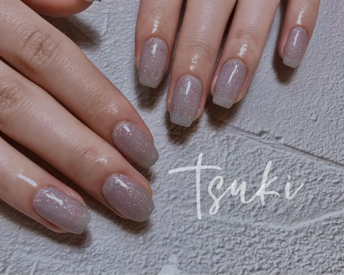 ショート カラー ネイル LUNA Nail salon💕のネイルデザイン