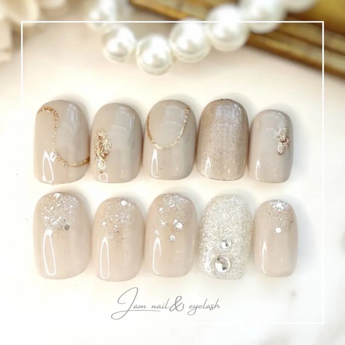ネイル jamnail agehaのネイルデザイン