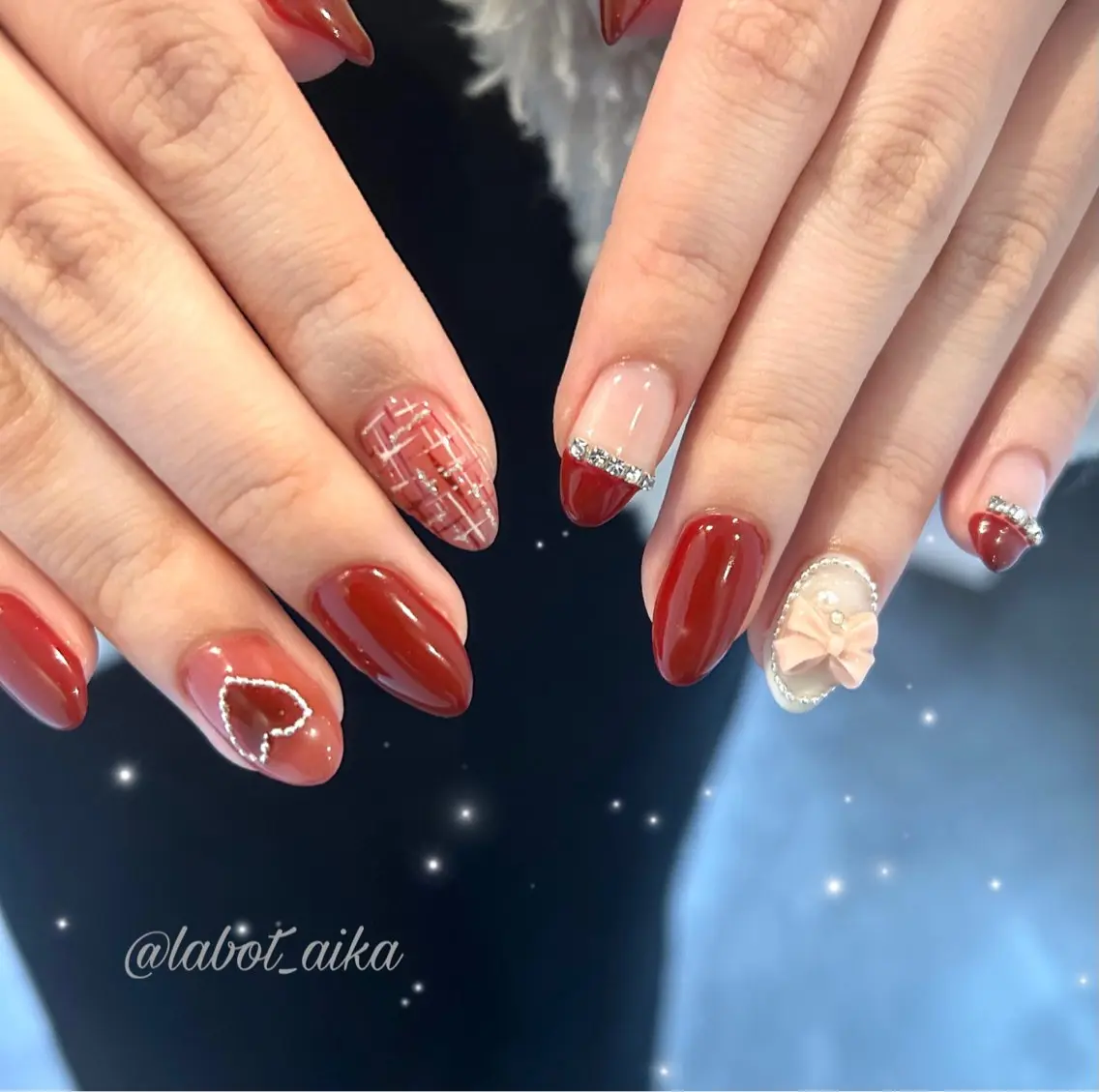 ネイル laboT nuit aikaのネイルデザイン