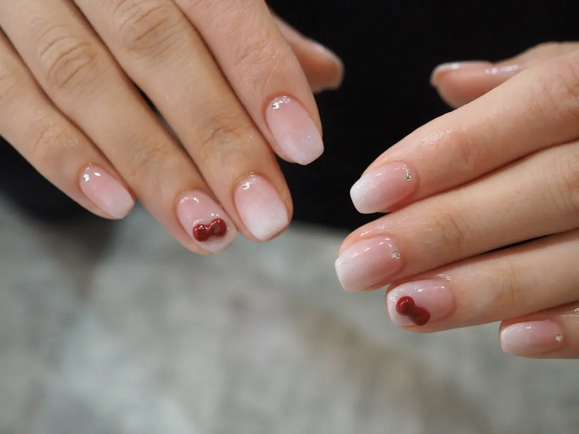 ネイル ショートネイル ハンドネイル glaNje shioriのネイルデザイン