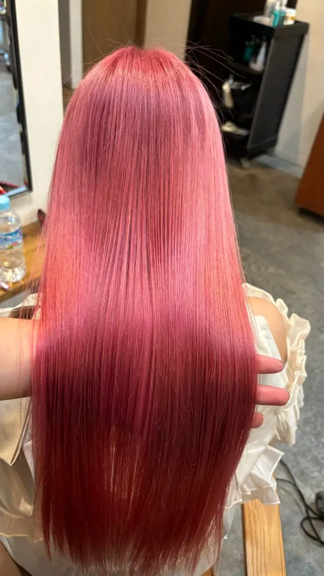 ロング ヘアカラー トリートメント 高槻No.1髪質改善 /艶髪カラー特化🫧のヘアスタイル