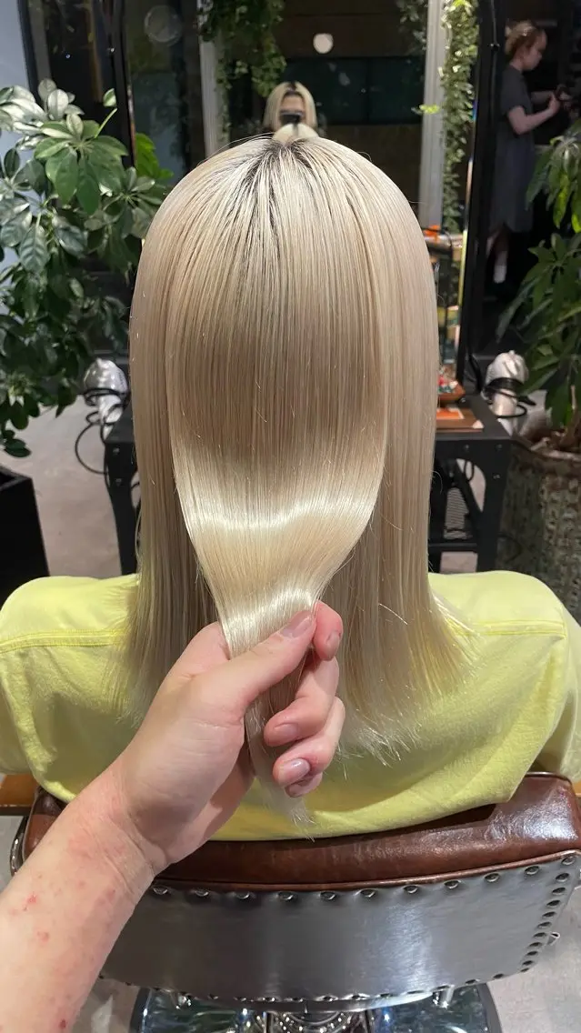 セミロング カラー ヘアアレンジ 表参道/ケアブリーチ No.1🌟ひかるのヘアスタイル
