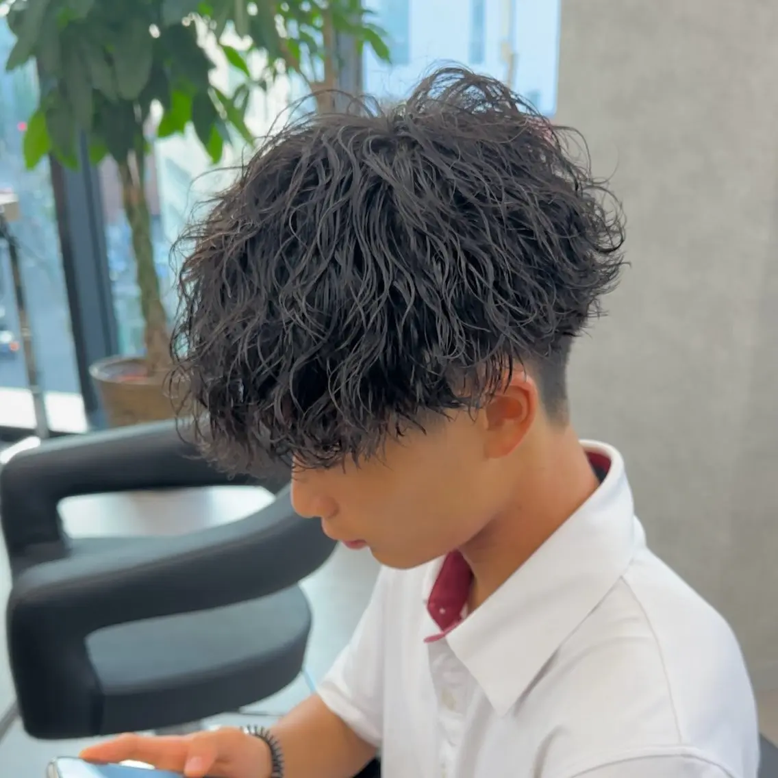 メンズカット&特殊パーマの写真