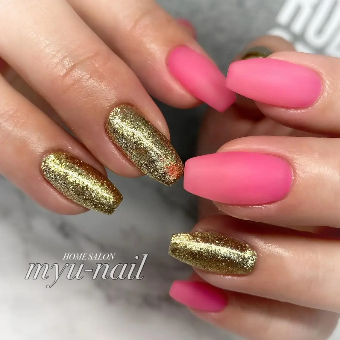 ネイル ハンドネイル ホームサロン myu-nailのネイルデザイン