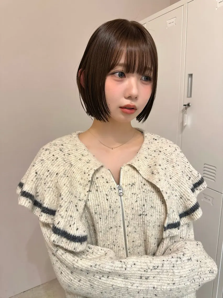 ショート 【ハイトーン特化】 Hugのヘアスタイル