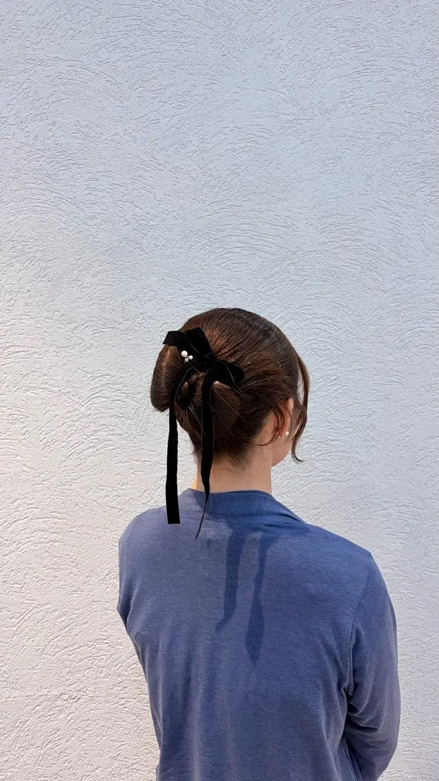 ヘアアレンジ ヘアセット 小川 遥のヘアスタイル