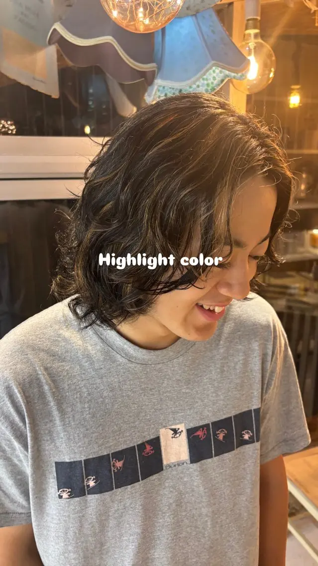 カラー メンズカットパーマ/ ヘアセット🎀Amiのヘアスタイル