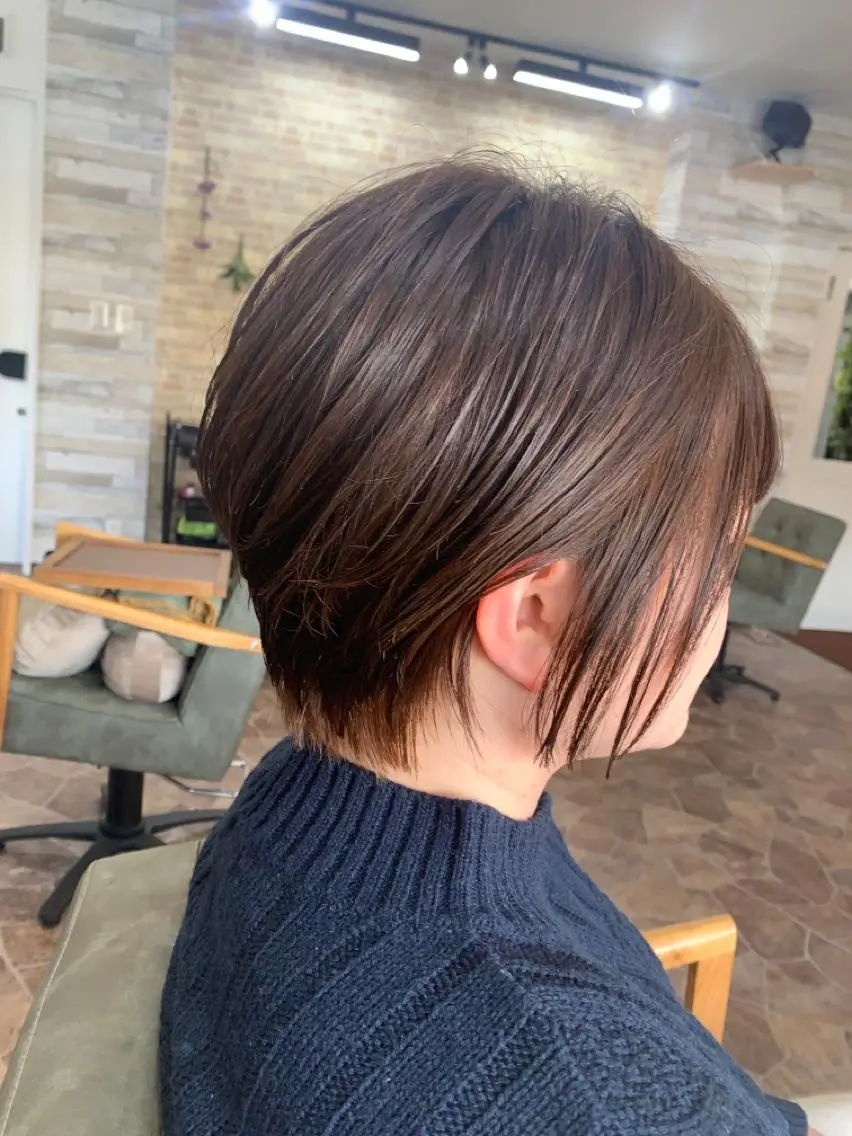【No.1人気】カット+フルカラー+リペアトリートメントの写真