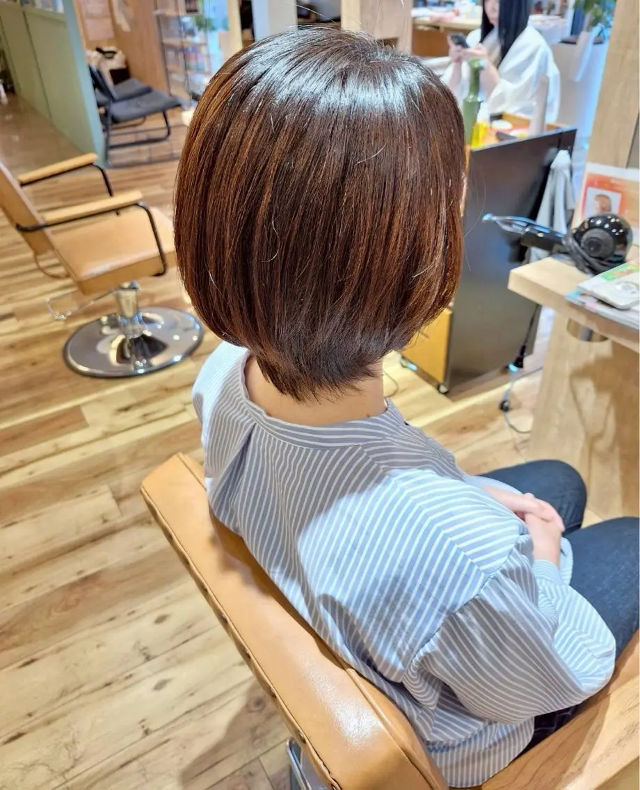 ショート 丸みショート ショートヘア RAPTURE 宝地店のヘアスタイル