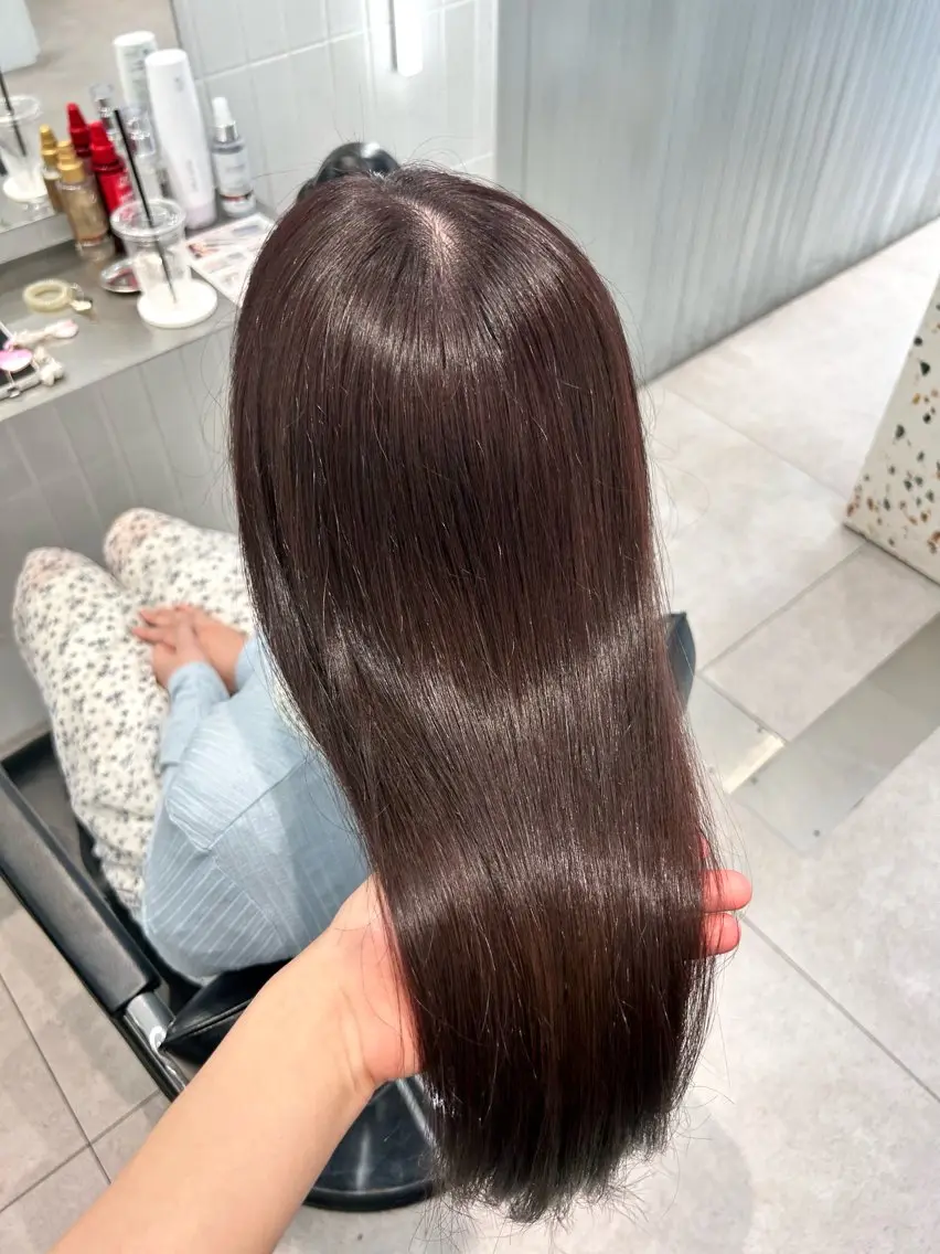 ロング カラー sera 🎀ベージュのヘアスタイル