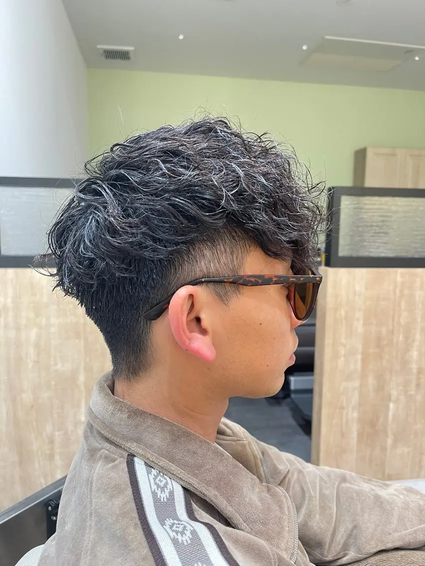 【men's限定】カット&パーマ&トリートメントの写真